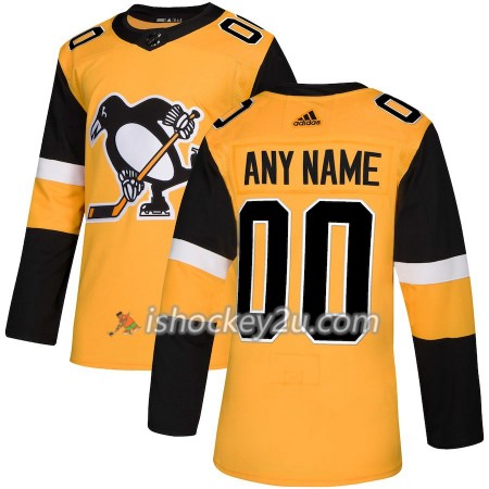 Mænd NHL Pittsburgh Penguins Trøje Tilpasset Adidas 2018-19 Alternate Authentic